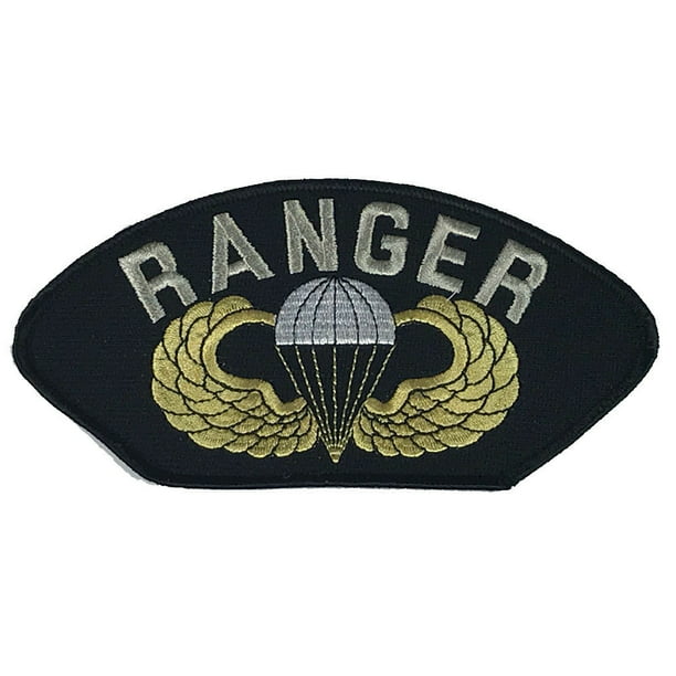 2 Pc Set US Army Airborne Ranger Tab & Jump Wings Paratrooper Airborne Ranger